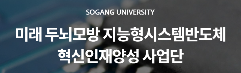 미래 두뇌모방 지능형 시스템 반도체 혁신인재양성 사업